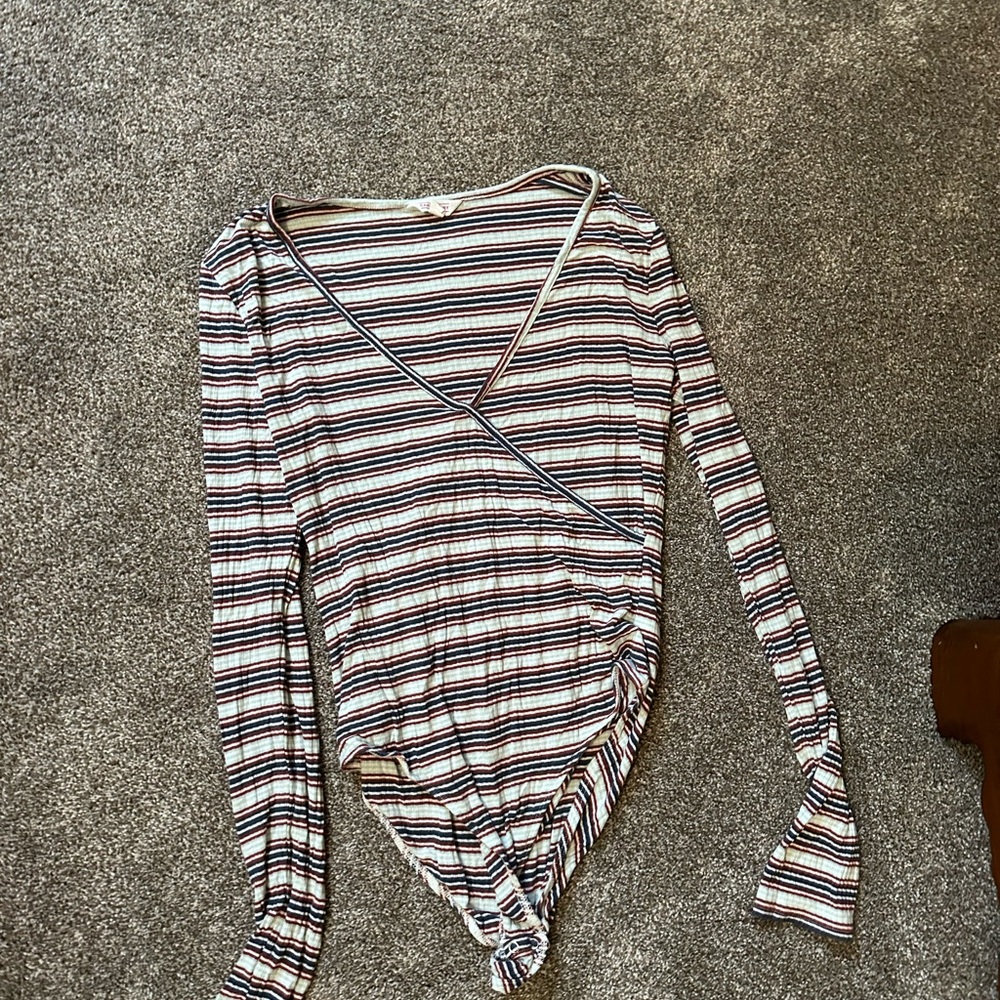 Cape Juby Multicolor Striped Bodysuit